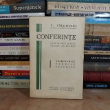 V. VALCOVICI - CONFERINTE : ASTRONOMICE , TEHNICE , FELURITE , 1934 *