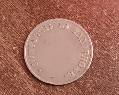 M3C1 116 - Jeton de colectie - COMPAGNIE LE TAXIPHONE foto
