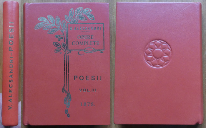 Vasile Alecsandri , Poesii , Pasteluri si legende , 1875 , editia 1 , volumul 3