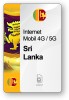 ESIM Internet Sri Lanka, valabil 30 zile, trafic Nelimitat