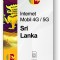 eSIM Internet Sri Lanka, valabil 30 zile, trafic Nelimitat
