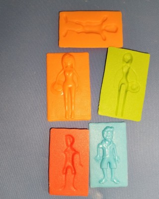 Set de cinci cartele silicon pentru modelaj amprentare in plastilina GRATUIT pentru cel ce achizitioneaza unul (macar unul) din produsele mele lost foto