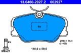 ATE 13.0460-2927.2 set placute frana,frana disc