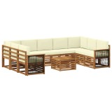vidaXL Seturi de canapele Lemn Solid de Acacia 3384861
