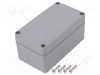 Carcasă universală GAINTA ABS gri &icirc;nchis IP67 65mm x 115mm x 55mm