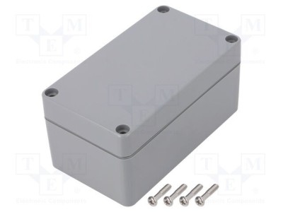 Carcasă universală GAINTA ABS gri &amp;icirc;nchis IP67 65mm x 115mm x 55mm foto