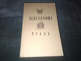ALECSANDRI - PROZA