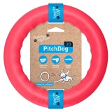 PitchDog, Jucarie Inel pentru caini, roz, 20cm, Pitch Dog