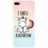 Husa silicon pentru Apple Iphone 7 Plus, I Smell Rainbow