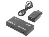 Splitter negru Intrare: DC, HDMI
