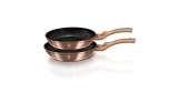 Set 2 tigai marmorate, Rose Gold, Berlinger Haus