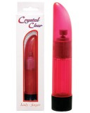 Lady Finger Vibrator Clear PINK, Seven Creations