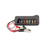 Tester pentru bateria auto, cu clesti, 12V