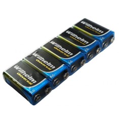 Set 5 baterii Alkaline 9V, 6LR61