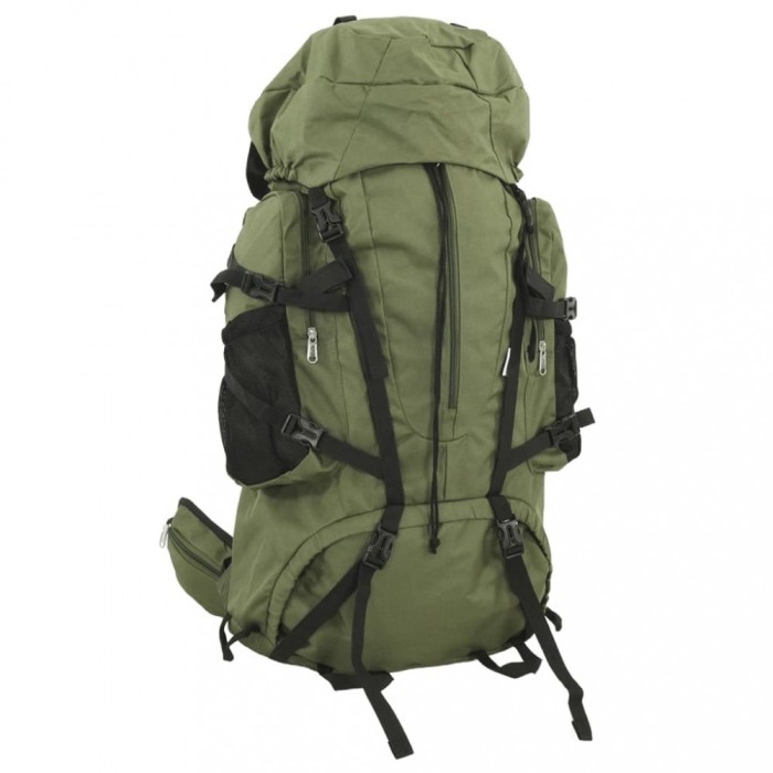 Gossi rucsac de drumetie, verde kaki, 80 l, tesatura oxford