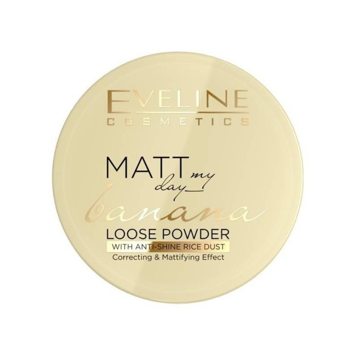 Pudra Eveline Matt My Day Banana 6 gr