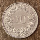 C50 - Moneda foarte veche - Elvetia - 20 rappen - 2004