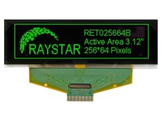 Display OLED Grafic 3.12 inch 256x64 Verde