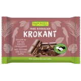 Ciocolata Rapunzel Cristallino cu Migdale Crocante Bio Lapte Integral 100g Ecologic Comert Echitabil Vegan