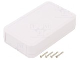 Carcasă universală albă IP40 69x115x28mm ABS