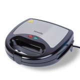 Sanwich Maker- 3 &icirc;n 1 - 220-240V - 800W - argintiu/negru, Bewello