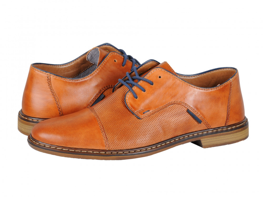 Pantofi casual barbati piele Rieker Lloyd maro 1340924 | arhiva Okazii.ro