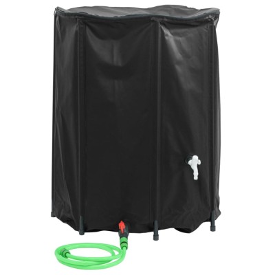 Gossi rezervor de apa cu robinet, pliabil, 750 l, pvc foto