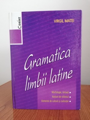 Virgil Matei, Gramatica limbii latine foto