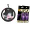 Set cadou Husa Flower Power si odorizant auto Caribi