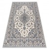Covor L&acirc;nă NAIN Cadru ornament 7335/51935 bej / albastru inchis, 80x150 cm