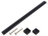 Manetă Aluminiu Negru Mat 30.5mm 244mm 15.5mm