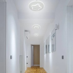 Lustra LED HEATH STEA, 30W, Diametru 20cm, lumina Neutra, Alb ModernLight Concept