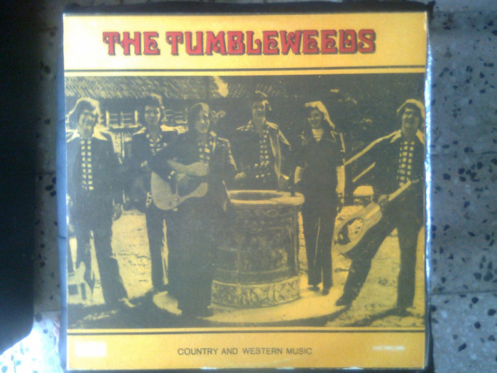 Vinil (vinyl) - The Tumbleweeds - Country and Western music (Electrecord)