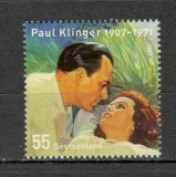 Germania.2007 100 ani nastere P.Klinger-actor MG.1001, Nestampilat