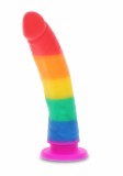 Dildo Unicorn Dancer Curcubeu 17.5cm