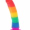 Dildo Unicorn Dancer Curcubeu 17.5cm
