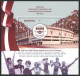 Romania 2023 Mi 8202 bl 953 MNH - Centenarul clubului sportiv Rapid Bucuresti