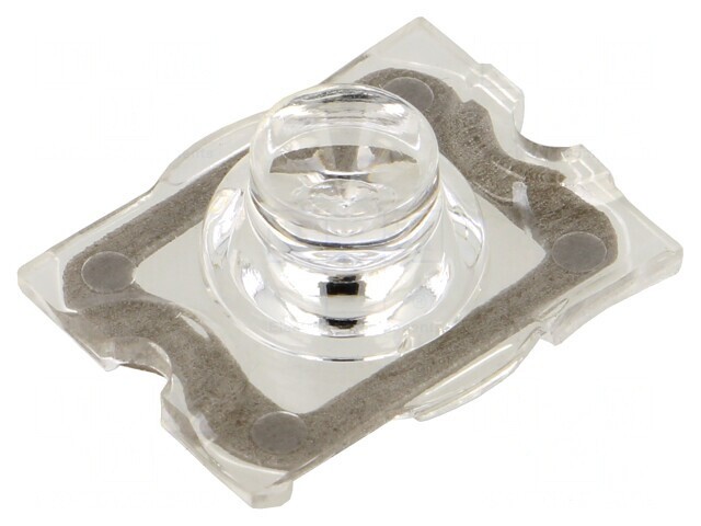 Lentilă LED dreptunghiulară plexiglass PMMA 6,9mm