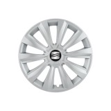 Set 4 capace roti 14 inchi (R14) Delta Gri, Compatibile Cu Seat