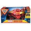 MONSTER JAM MARVEL CAMION GIGANT CU TELECOMANDA IRON MAN SCARA 1 LA 24, Spin Master