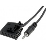 Adaptor Aux Jack 3,5mm Seat, Skoda, VW 0,6m