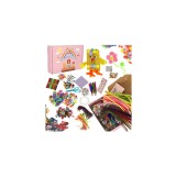 Set 1200 de piese de arta creativa pentru copii, Multicolor, 6+