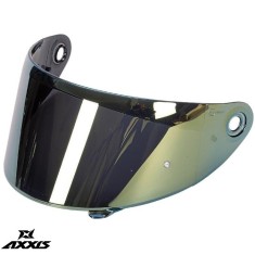 Viziera iridium &ndash; tenta verde casca integrala Axxis Draken S &ndash; tip MT-V-18C &ndash; compatibil cu modelul nou de casca Axxis Draken S