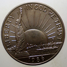 C.247 USA SUA LIBERTY CENTENNIAL 1/2 HALF DOLLAR 1986 D AUNC