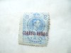 Timbru Spania 1920 Alfons XIII supratipar Correo Aereo 25c ,nestamp.,nr.control, Nestampilat