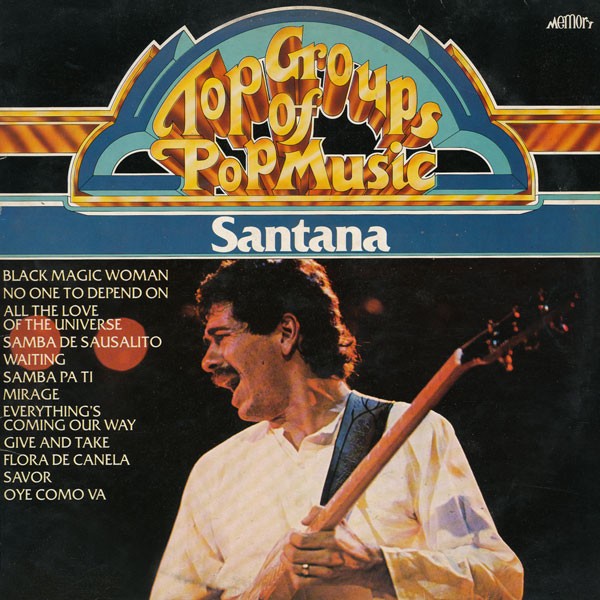 Vinil Santana &lrm;&ndash; Top Groups Of Pop Music: Santana (-VG)