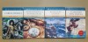 4 vol. Biblioteca pentru toti copiii (Jules Verne - Ocolul Pamantului..., Kipling - Cartea junglei, Robinson Crusoe, Stevenson - Comoara din insula), Litera, Rudyard Kipling