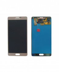 Ecran lcd display samsung galaxy note 4 n910f gold foto