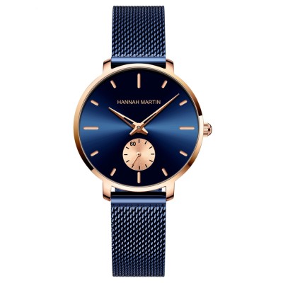 Ceas dama Hannah Martin Otel Quartz Analog Elegant Bratara reglabila foto