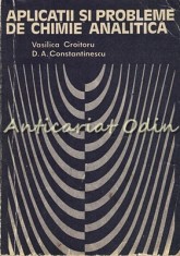Aplicatii Si Probleme De Chimie Analitica - Vasilica Croitoru, D. Constantinescu